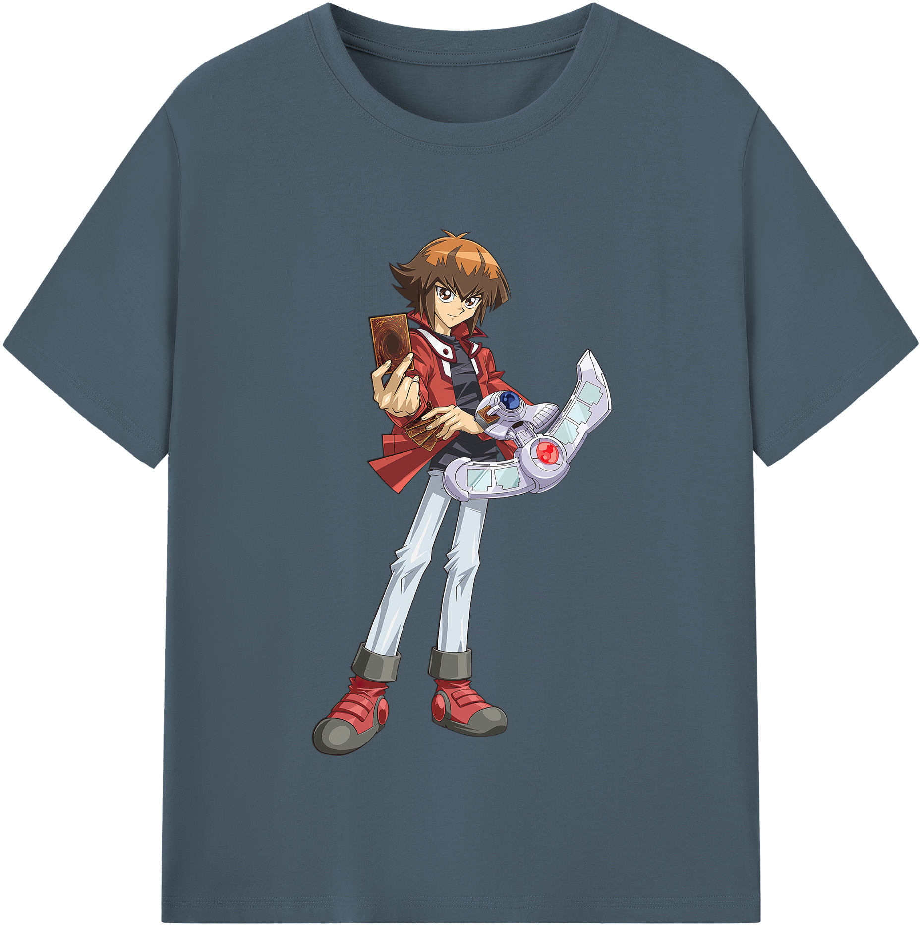 （画像用） 遊☆戯☆王 Yu-Gi-Oh! 綿100％半袖Tシャツ（フロントプリント）